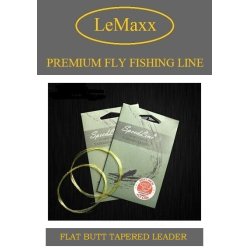 LeMaxx Flat Butt Tapered Leader (3 stk.)