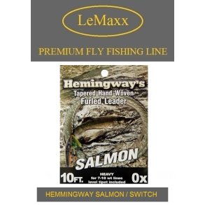 Hemmingway Furled Leader - Salmon/Switch