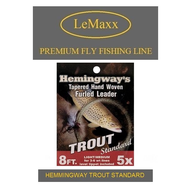 Hemmingway Furled Leader - Trout Standard