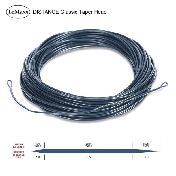 DISTANCE Classic Taper Head (Synkende)