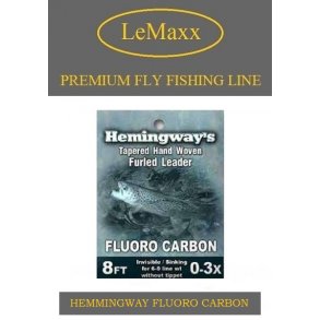 Hemmingway Furled Leader - Fluorocarbon Medium