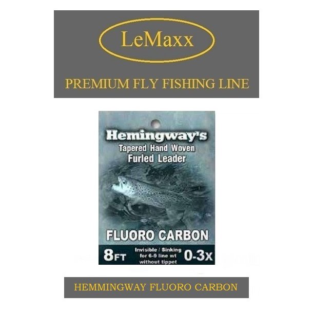 Hemmingway Furled Leader - Fluorocarbon Medium