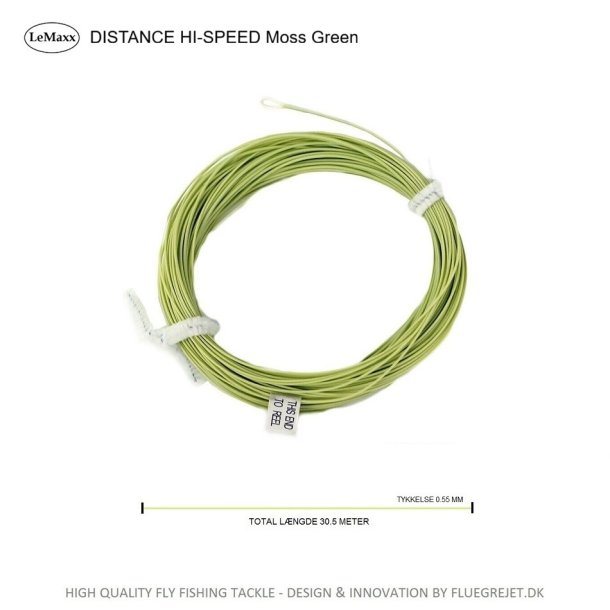 Distance HI-Speed Moss Green 18 Lbs  